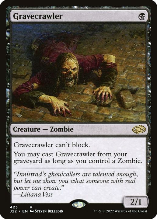 Gravecrawler in the group Magic the Gathering / Types / Creatures / Zombie at Proxyprinters.com (6963)