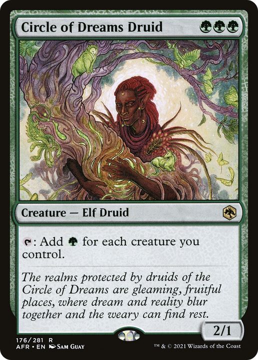 Circle of Dreams Druid in the group Magic the Gathering / Types / Creatures / Elf at Proxyprinters.com (69630)