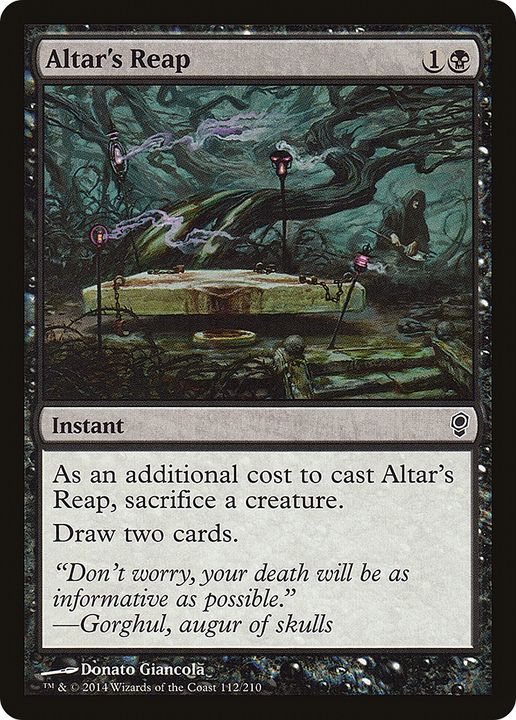 Altar's Reap in the group Magic the Gathering / Types / Colors / Black at Proxyprinters.com (69664)