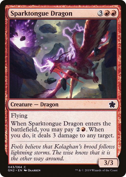 Sparktongue Dragon in the group Advanced search at Proxyprinters.com (69702)