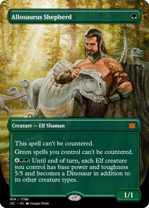 Allosaurus Shepherd in the group Magic the Gathering / Sets / Magic Origins Clash Pack at Proxyprinters.com (69720)