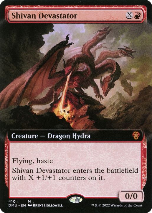 Shivan Devastator in the group Magic the Gathering / Sets / Dominaria United at Proxyprinters.com (69726)