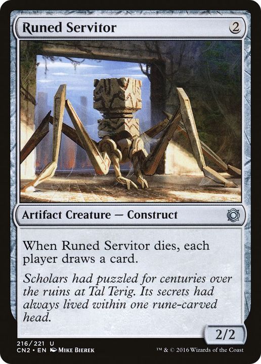 Runed Servitor in the group Magic the Gathering / Sets / Conspiracy: Take the Crown at Proxyprinters.com (6974)