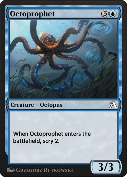 Octoprophet in the group Magic the Gathering / Types / Colors / Blue at Proxyprinters.com (69747)