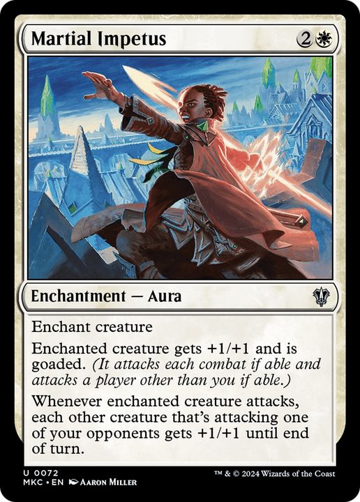 Martial Impetus in the group Magic the Gathering / Types / Colors / White at Proxyprinters.com (69750)