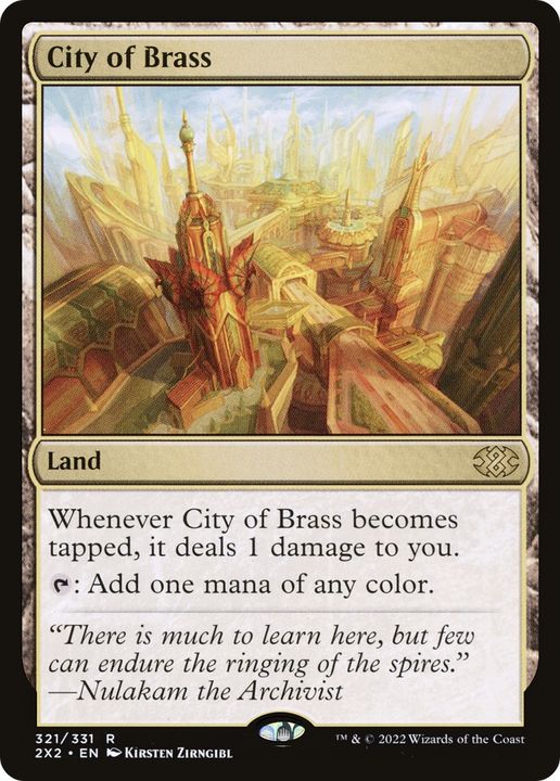 City of Brass in the group Magic the Gathering / Types / Colors / Colorless at Proxyprinters.com (69772)