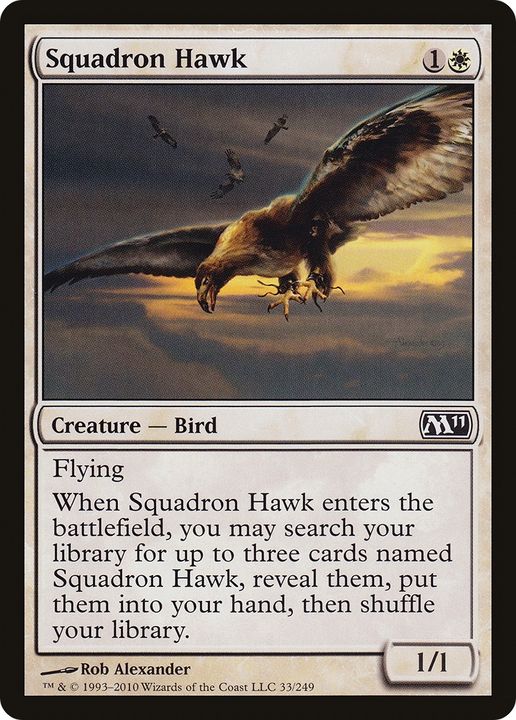 Squadron Hawk in the group Magic the Gathering / Types / Colors / White at Proxyprinters.com (69787)