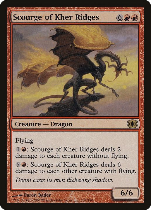 Scourge of Kher Ridges in the group Magic the Gathering / Types / Colors / Red at Proxyprinters.com (69788)