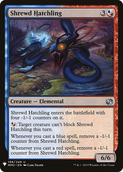 Shrewd Hatchling in the group Magic the Gathering / Sets / The List at Proxyprinters.com (69798)