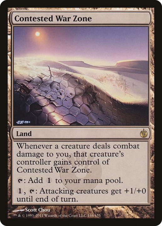 Contested War Zone in the group Magic the Gathering / Types / Colors / Colorless at Proxyprinters.com (69801)