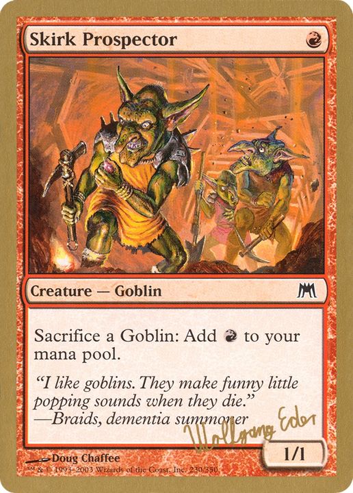 Skirk Prospector in the group Magic the Gathering / Types / Creatures / Goblin at Proxyprinters.com (69813)