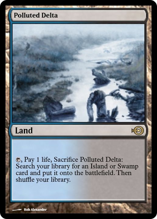 Polluted Delta in the group Magic the Gathering / Types / Colors / Colorless at Proxyprinters.com (69854)