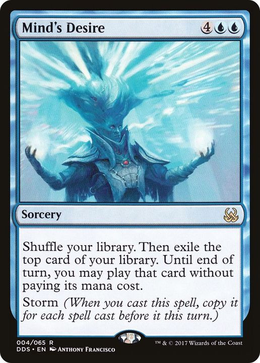 Mind's Desire in the group Magic the Gathering / Types / Colors / Blue at Proxyprinters.com (6986)