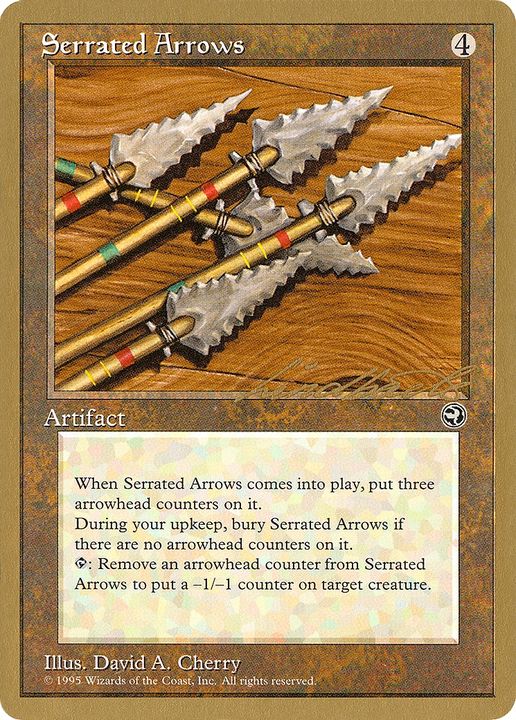 Serrated Arrows in the group Magic the Gathering / Sets / Pro Tour Collector Set at Proxyprinters.com (69873)