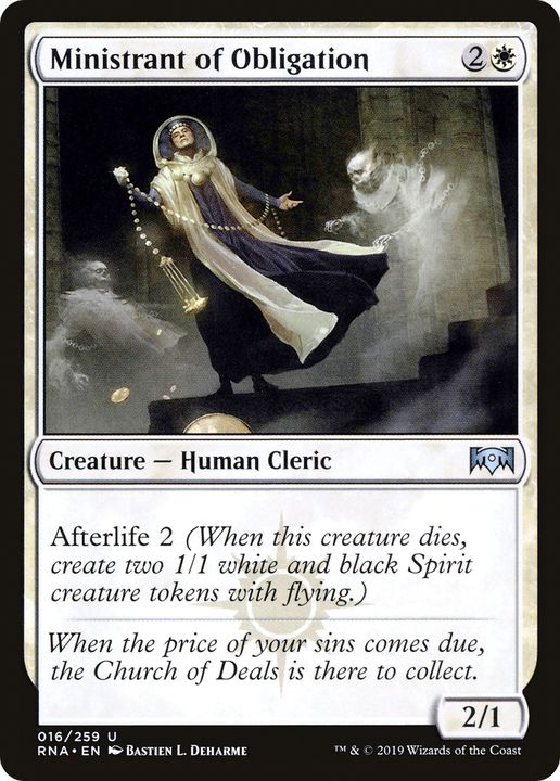 Ministrant of Obligation in the group Magic the Gathering / Types / Creatures / Human at Proxyprinters.com (69903)