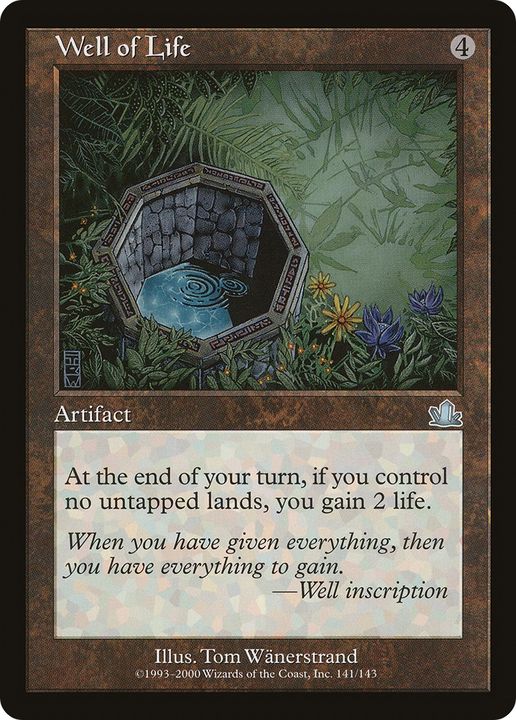 Well of Life in the group Magic the Gathering / Types / Artifacts / Artifact at Proxyprinters.com (69929)