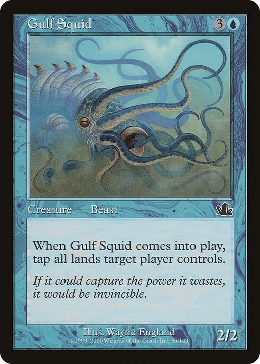 Gulf Squid in the group Magic the Gathering / Types / Colors / Blue at Proxyprinters.com (69934)