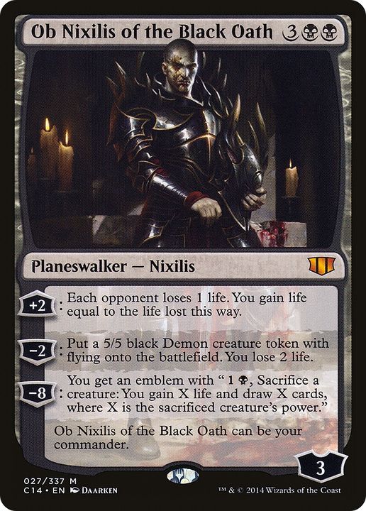 Ob Nixilis of the Black Oath in the group Advanced search at Proxyprinters.com (69945)