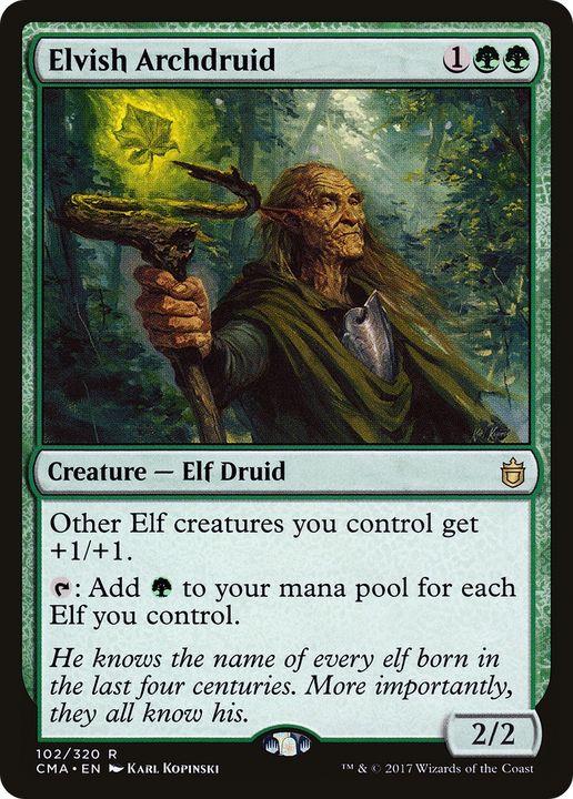 Elvish Archdruid in the group Magic the Gathering / Types / Creatures / Elf at Proxyprinters.com (69950)