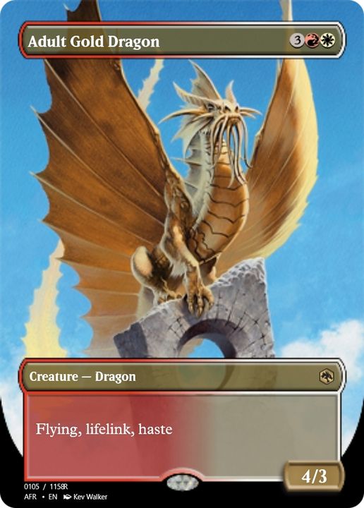 Adult Gold Dragon in the group Advanced search at Proxyprinters.com (69956)