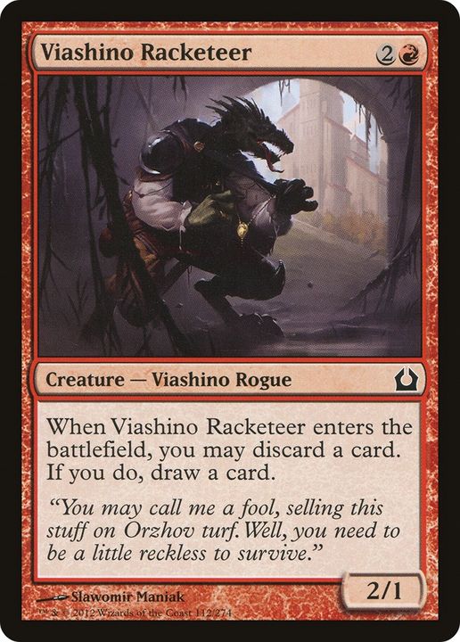 Viashino Racketeer in the group Magic the Gathering / Sets / Revised Edition at Proxyprinters.com (69959)