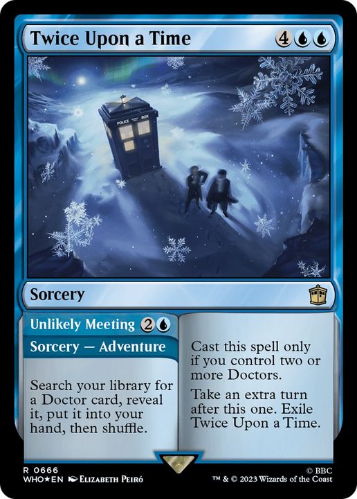 Twice Upon a Time // Unlikely Meeting in the group Magic the Gathering / Types / Colors / Blue at Proxyprinters.com (69967)