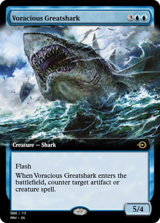 Voracious Greatshark in the group Magic the Gathering / Types / Colors / Blue at Proxyprinters.com (69979)