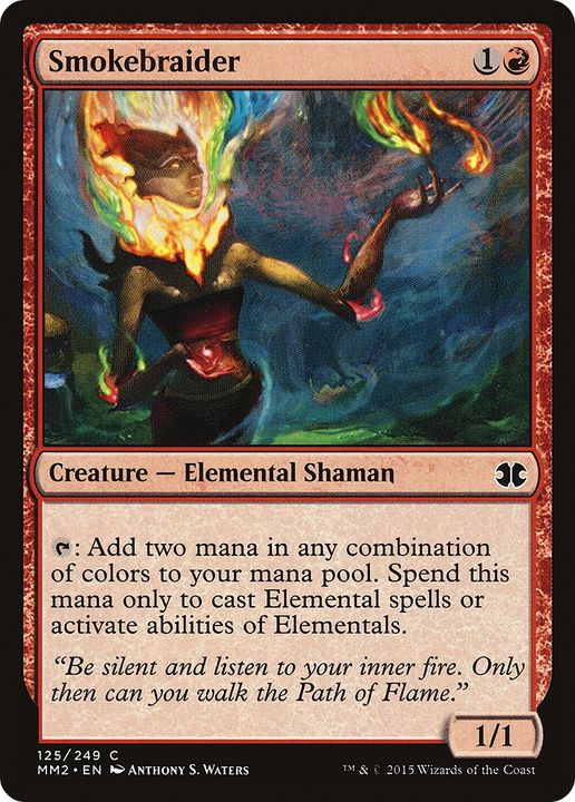 Smokebraider in the group Magic the Gathering / Types / Colors / Red at Proxyprinters.com (69988)