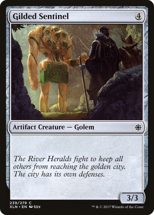 Gilded Sentinel in the group Magic the Gathering / Types / Colors / Colorless at Proxyprinters.com (700)