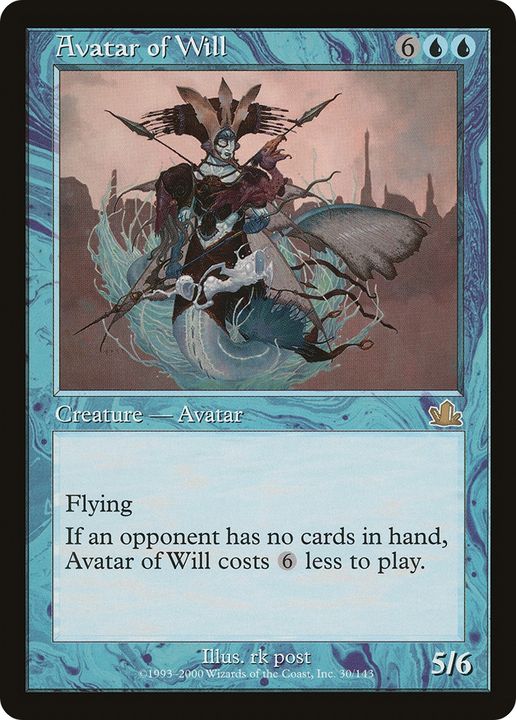 Avatar of Will in the group Magic the Gathering / Types / Colors / Blue at Proxyprinters.com (70001)