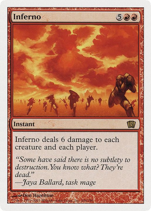 Inferno in the group Magic the Gathering / Types / Colors / Red at Proxyprinters.com (70008)