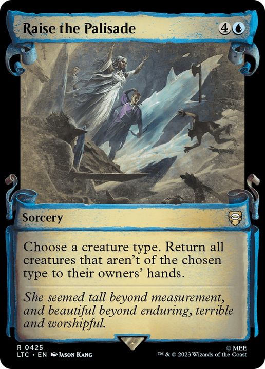 Raise the Palisade in the group Magic the Gathering / Types / Colors / Blue at Proxyprinters.com (70018)