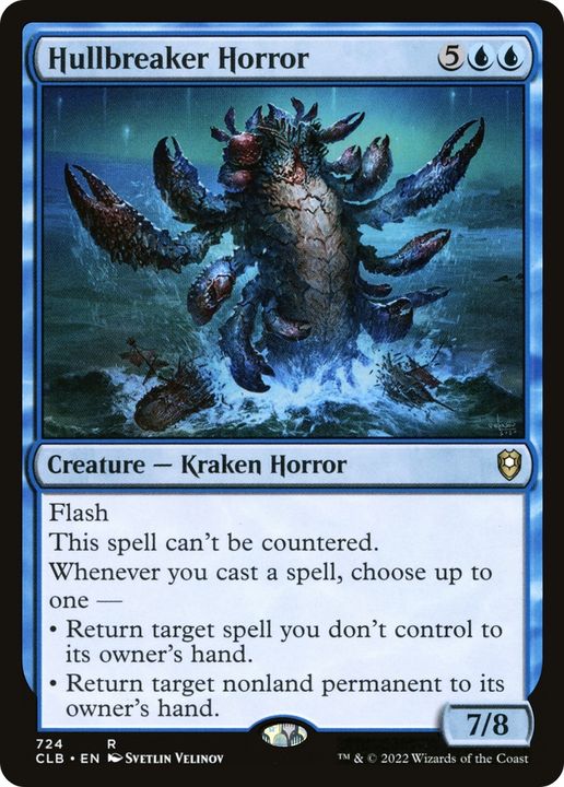 Hullbreaker Horror in the group Magic the Gathering / Types / Colors / Blue at Proxyprinters.com (70029)