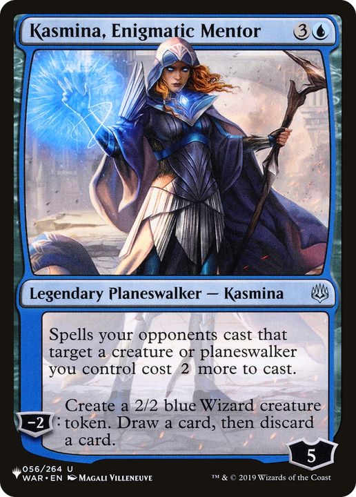 Kasmina, Enigmatic Mentor in the group Magic the Gathering / Sets / The List at Proxyprinters.com (70031)