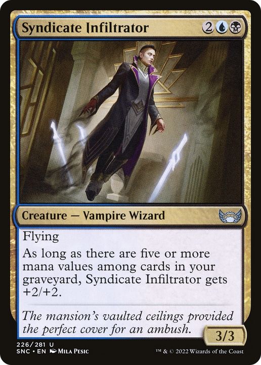 Syndicate Infiltrator in the group Magic the Gathering / Types / Colors / Multicolors / B, U at Proxyprinters.com (70042)