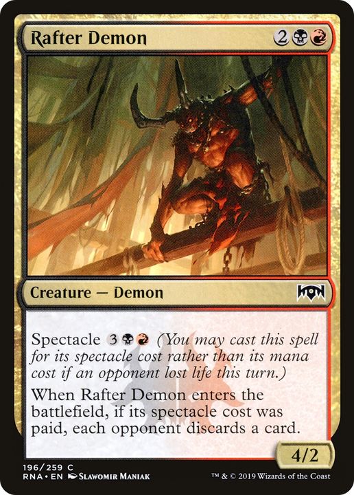 Rafter Demon in the group Advanced search at Proxyprinters.com (70052)