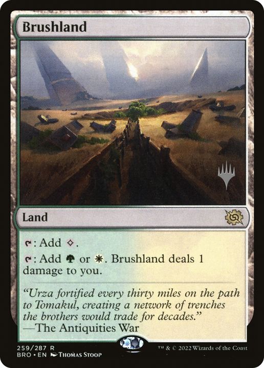 Brushland in the group Magic the Gathering / Types / Colors / Colorless at Proxyprinters.com (70068)