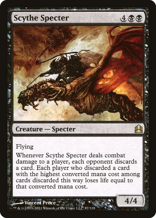 Scythe Specter in the group Magic the Gathering / Sets / Commander 2011 at Proxyprinters.com (70069)