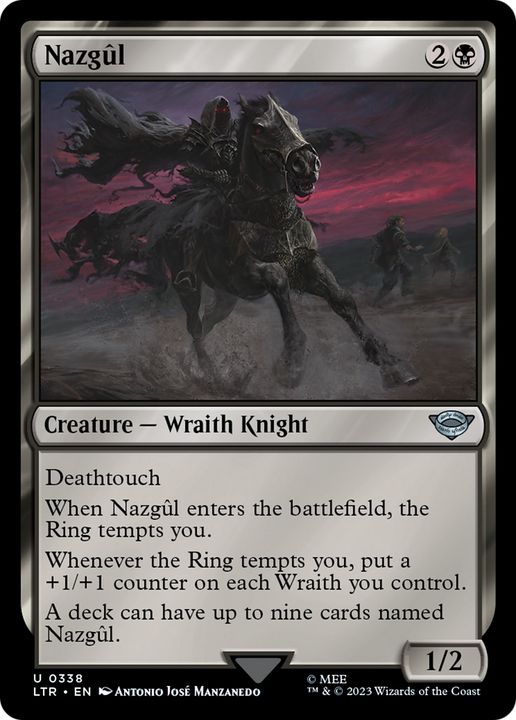 Nazgûl in the group Magic the Gathering / Types / Colors / Black at Proxyprinters.com (70071)