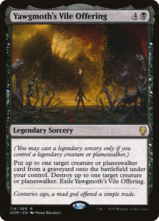 Yawgmoth's Vile Offering in the group Magic the Gathering / Sets / Dominaria at Proxyprinters.com (70072)