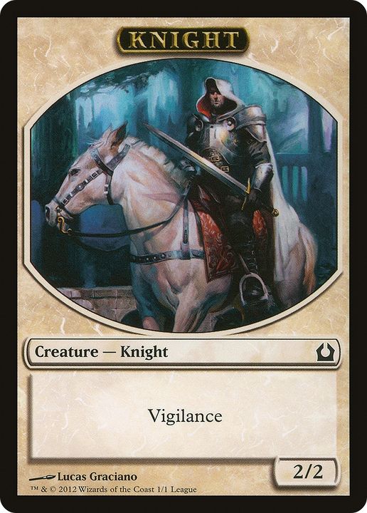 Knight in the group Magic the Gathering / Types / Colors / White at Proxyprinters.com (70080)