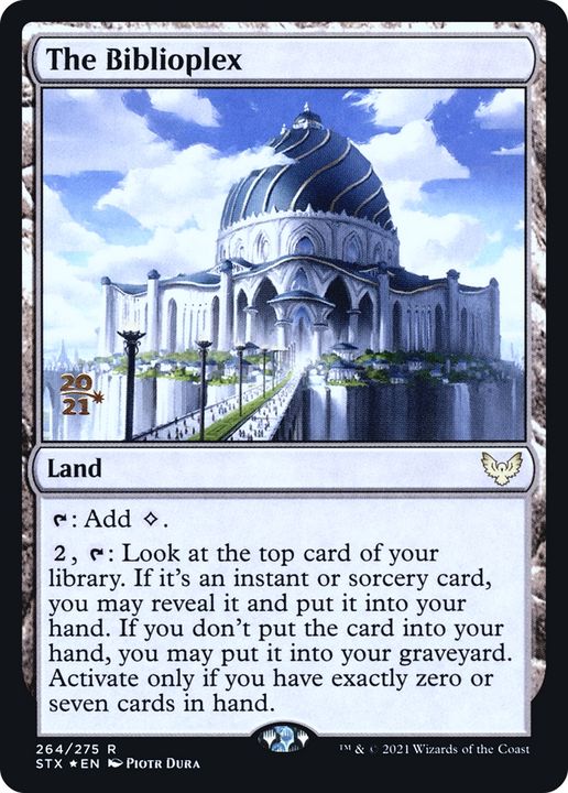 The Biblioplex in the group Magic the Gathering / Types / Colors / Colorless at Proxyprinters.com (70107)