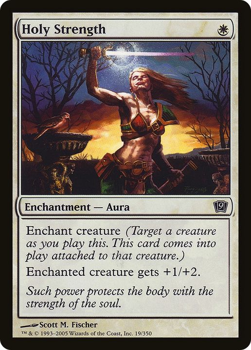 Holy Strength in the group Magic the Gathering / Types / Colors / White at Proxyprinters.com (70111)