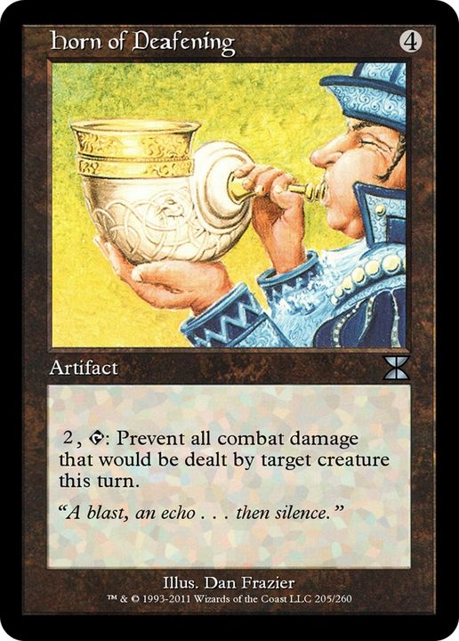 Horn of Deafening in the group Magic the Gathering / Types / Artifacts / Artifact at Proxyprinters.com (70127)