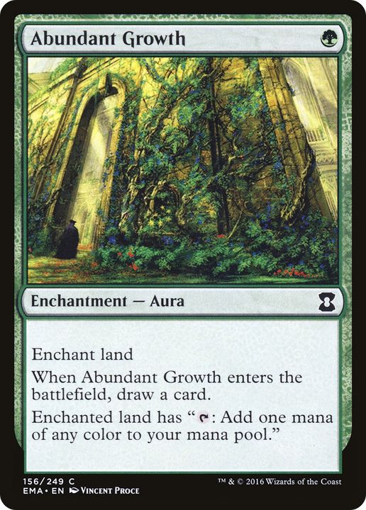 Abundant Growth in the group Magic the Gathering / Types / Colors / Green at Proxyprinters.com (70129)