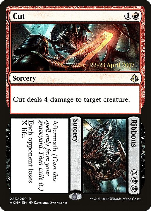 Cut // Ribbons in the group Magic the Gathering / Sets / Amonkhet Promos at Proxyprinters.com (70141)