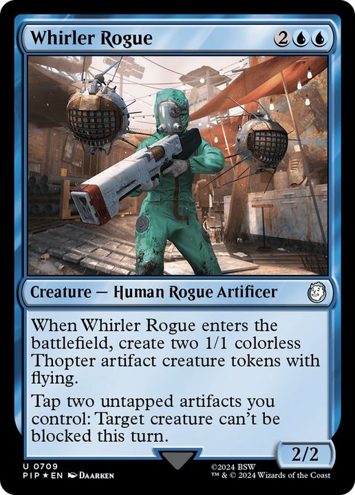 Whirler Rogue in the group Magic the Gathering / Types / Creatures / Human at Proxyprinters.com (70157)