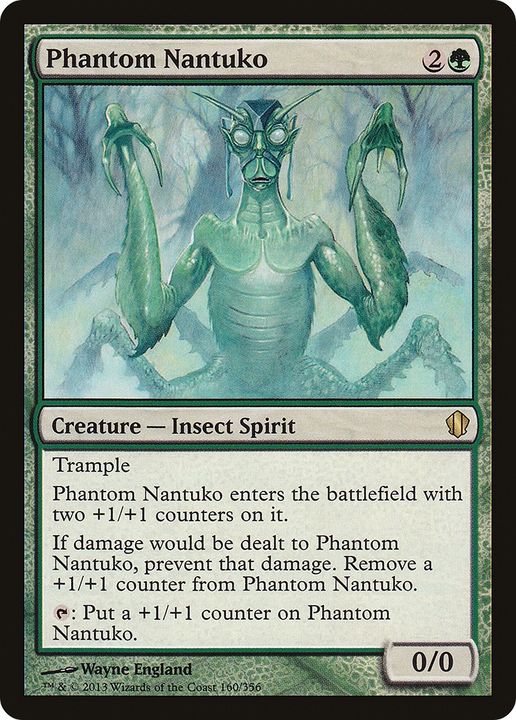 Phantom Nantuko in the group Magic the Gathering / Types / Colors / Green at Proxyprinters.com (70162)