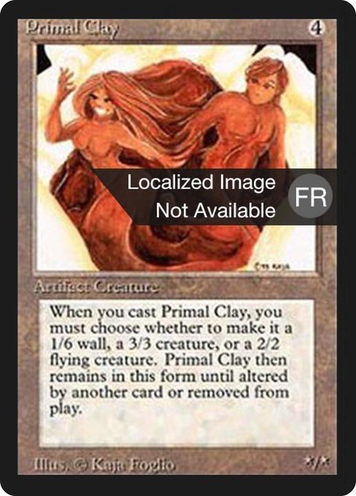 Primal Clay in the group Magic the Gathering / Sets / Foreign Black Border at Proxyprinters.com (70177)