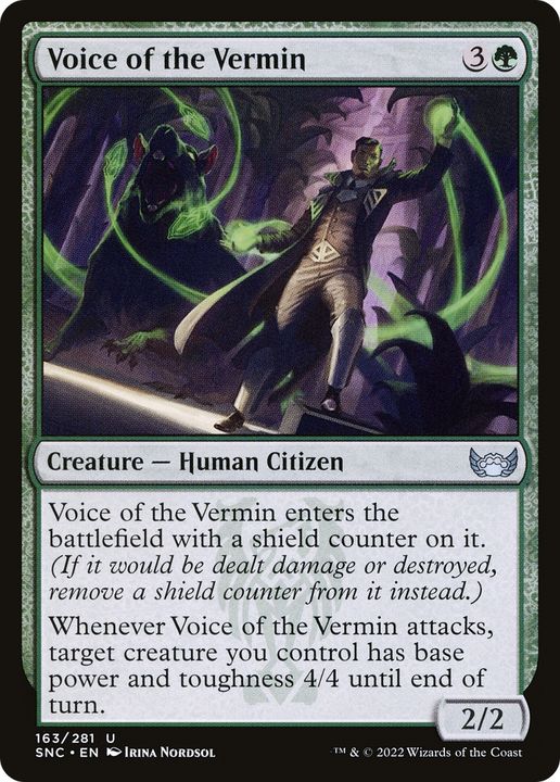 Voice of the Vermin in the group Magic the Gathering / Sets / Streets of New Capenna at Proxyprinters.com (70180)